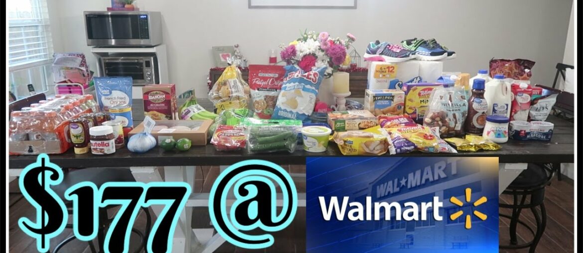 Walmart Grocery Haul & Meal Plan for my Family of 6! Walmart Grocery Haul & Meal Plan for my Family of 6!