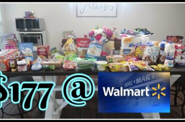 Walmart Grocery Haul & Meal Plan for my Family of 6!