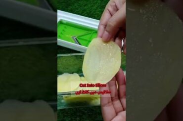 How to make crispy french fries | Allo chips recipe #shorts #food