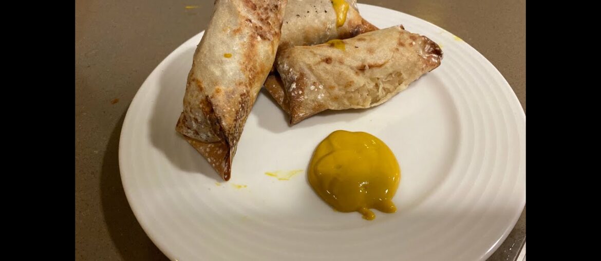 Air Fryer German Eggrolls