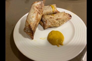 Air Fryer German Eggrolls