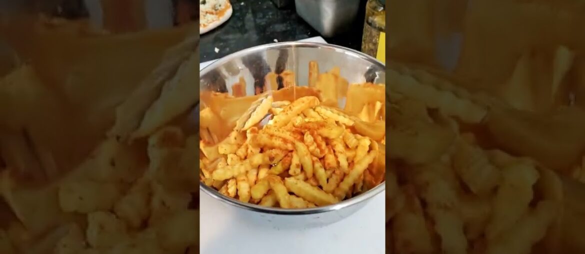 Cheesy French Fries | Cheesy Fries | Street Food ~ Bistro 57 | #shorts #streetfood #cheese