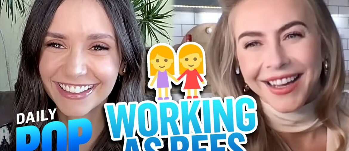 Nina Dobrev & Julianne Hough Dish on Working as BFFs | Daily Pop | E! News Nina Dobrev & Julianne Hough Dish on Working as BFFs | Daily Pop | E! News
