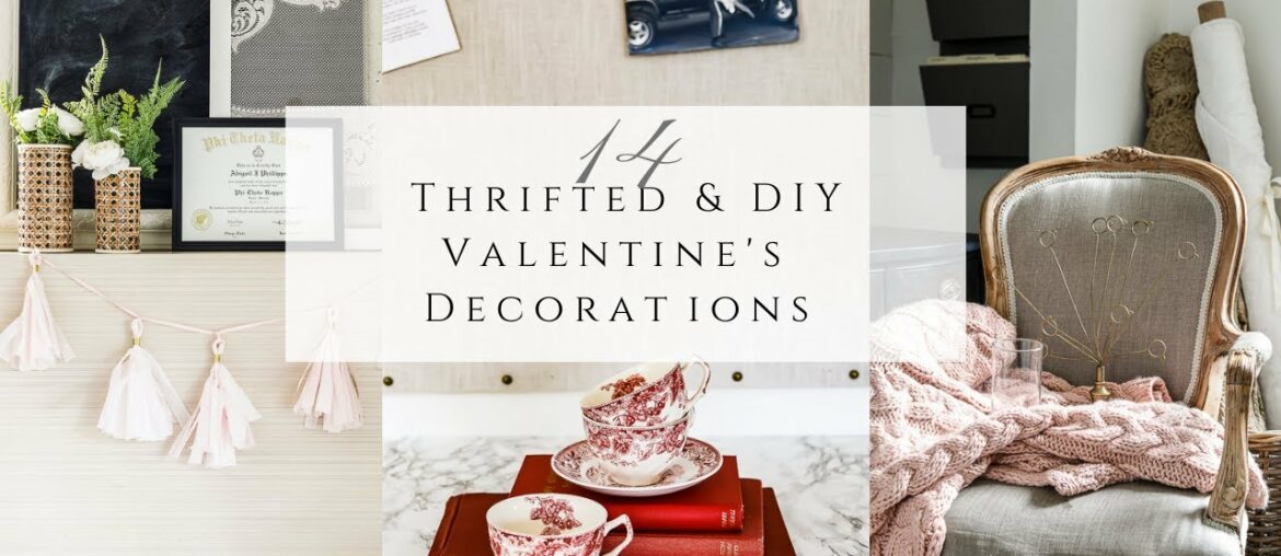14 Thrifted and DIY Valentines Decorations 14 Thrifted and DIY Valentines Decorations
