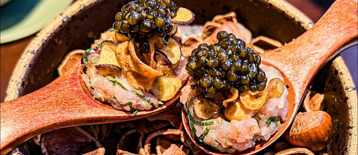 Alan Geaam Restaurant's Fine Dining Cuisine Experience in Paris: "Accords entre Plats, Mets et Vins"