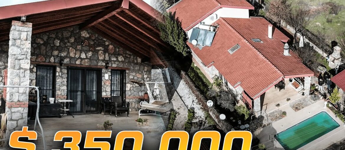 Touring $350,000 French Riviera Style Stone House with Mountain View in Uzumlu, Fethiye