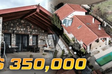 Touring $350,000 French Riviera Style Stone House with Mountain View in Uzumlu, Fethiye
