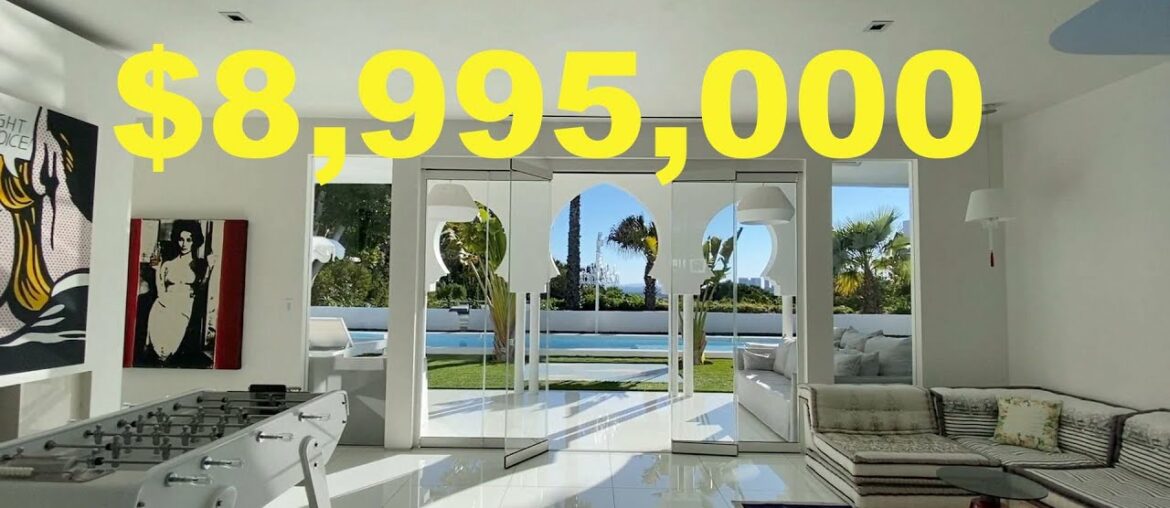 $8,995,000 Moroccan French Infused Mansion in Beverly Hills