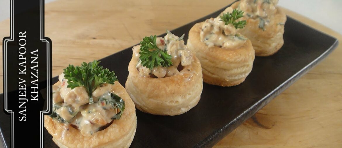 Chicken Vol-au-vent  | Sanjeev Kapoor Khazana