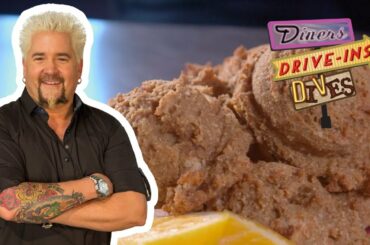 Guy Fieri Eats French Toast PUFFS | Diners, Drive-Ins and Dives | Food Network
