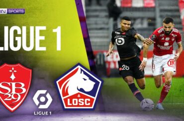 Brest vs Lille | LIGUE 1 HIGHLIGHTS | 01/22/2022 | beIN SPORTS USA