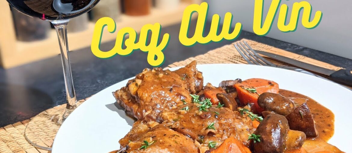 Coq Au Vin (Simplified Version) - The Tipsy Cookery