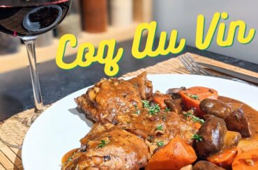 Coq Au Vin (Simplified Version) - The Tipsy Cookery