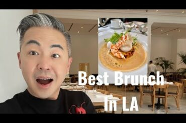 Best Brunch In LA | Bottega Louie