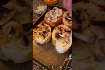 TAG SOMEONE - QUICK RECIPE: French bread pizza by quick recipes #quickrecipes #shorts #pizza