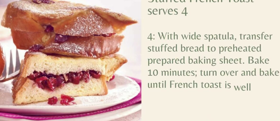Weight Watchers Recipes | Stuffed French Toast