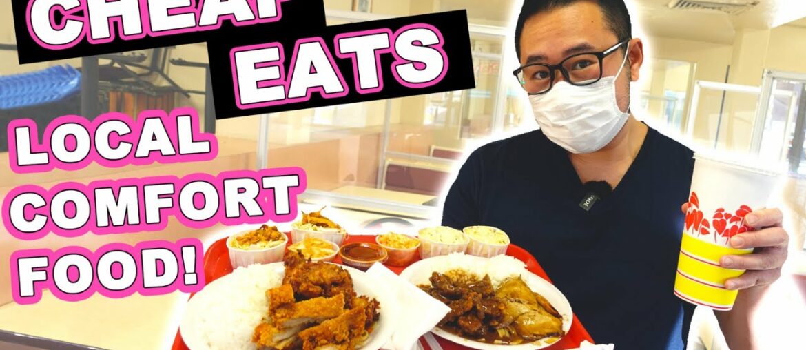 CHEAP LOCAL COMFORT FOOD! || [Honolulu, Oahu, Hawaii] Plate Lunches & Pastries!