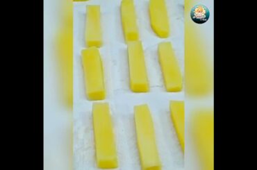 Crispy French Fries recipe | homemade Fries #shorts