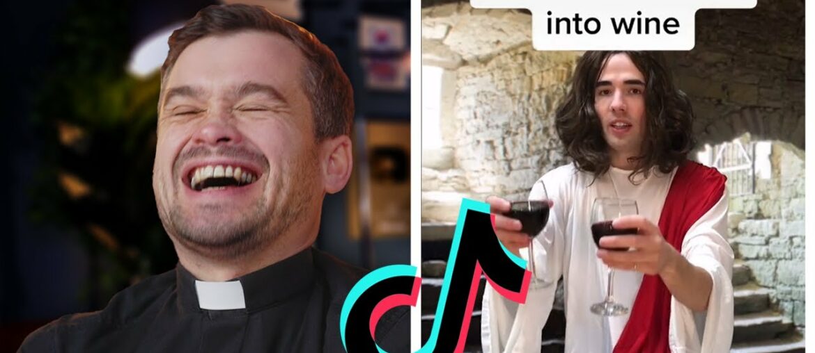 British Priest Reacts to Christian TikToks!? British Priest Reacts to Christian TikToks!?