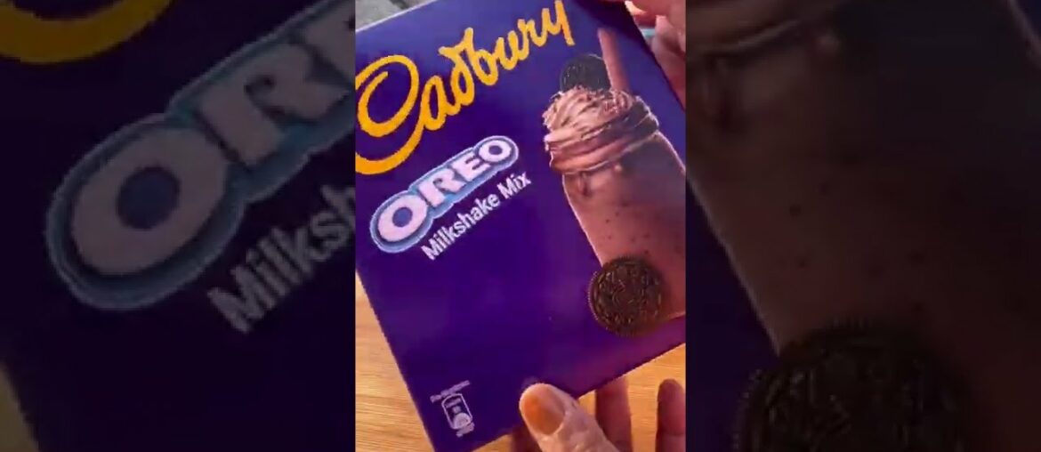 Cadbury Oreo Milkshake Mix #shorts #youtubeshorts #ashortaday