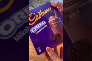 Cadbury Oreo Milkshake Mix #shorts #youtubeshorts #ashortaday