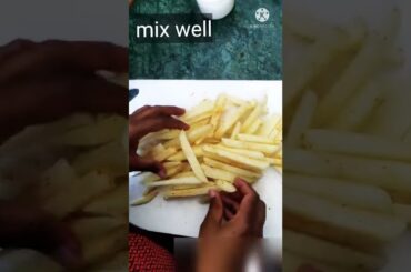 Crispy French Fries recipe | Finger Chips | Aloo chips | #edneet #shorts