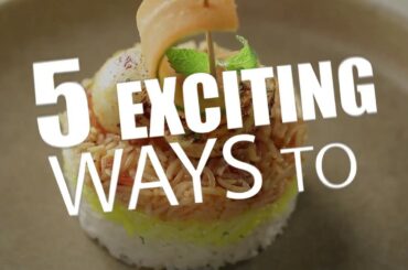 5 Exciting ways To Plate Rice | Plate It Fancy | Sanjeev Kapoor Khazana