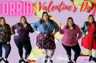 HUGE TORRID VALENTINE'S DAY PLUS SIZE HAUL & TRY ON 2022 | SPENDING MY TORRID CASH!