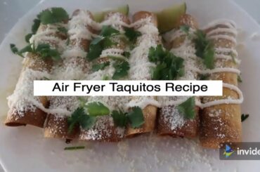 Viral TikTok Air Fryer Recipes- Taquitos, Parm Chicken and French Fries