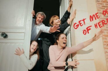 Volunteers at the Chateau (We told them it was going to be a holiday)