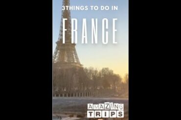 3 Top things to do in Paris - France #shorts #travel