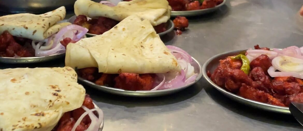 Warqi paratha | Street food in Hyderabad Warqi paratha | Street food in Hyderabad