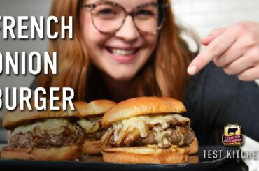 French Onion Burger Recipe