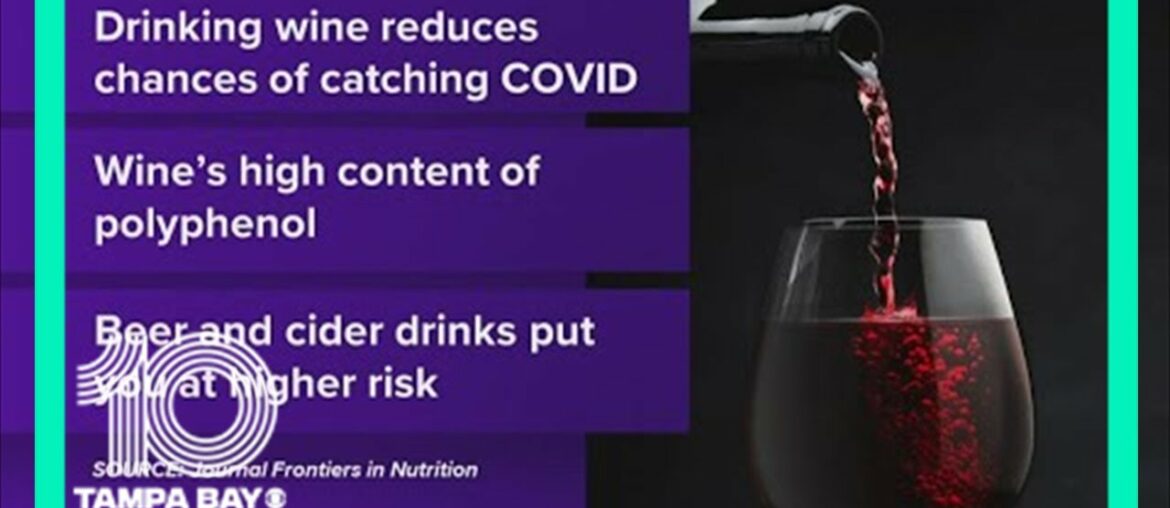 UK study suggests red wine could reduce chance of COVID-19 infection UK study suggests red wine could reduce chance of COVID-19 infection