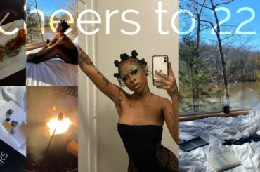 happy 22nd birthday 222 me! getaway house cabin trip