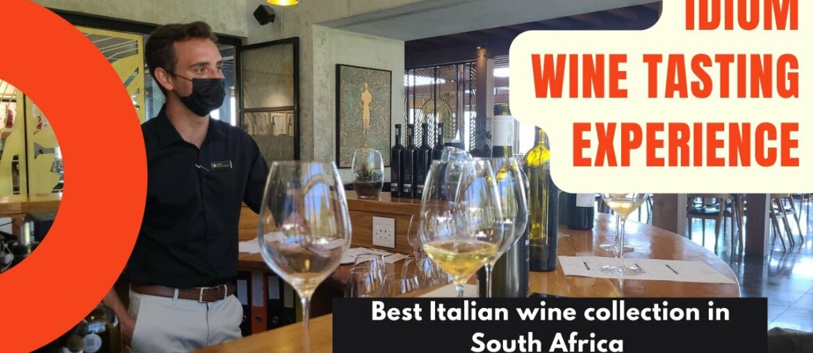 WINE TASTING AT iDIOM #supportlocal #visitstellenbosch #italianwine