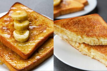 Eggless French Toast Recipe | Eggless Cheese Toast Recipe | Easy Breakfast Recipe | N'Oven