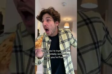 Italian or French food? #french #shorts #baguette #pizza #italian