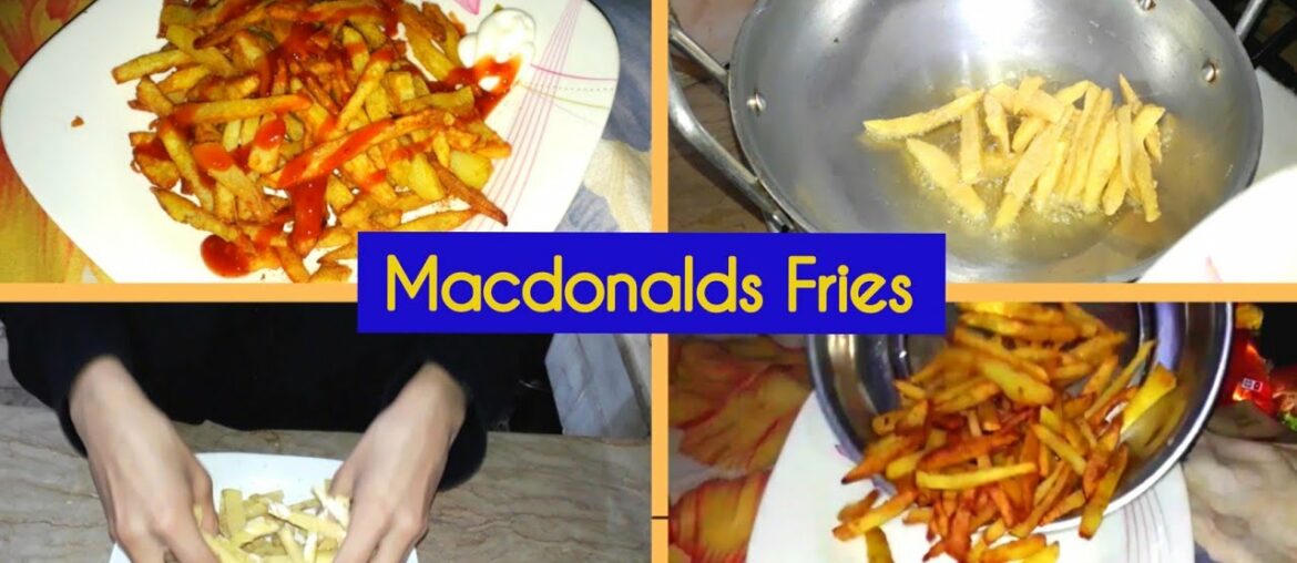 French Fries |Potato | junk food Macdonalds fries | French Fries near me | Asmr