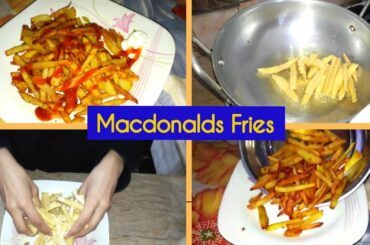 French Fries |Potato | junk food Macdonalds fries | French Fries near me | Asmr
