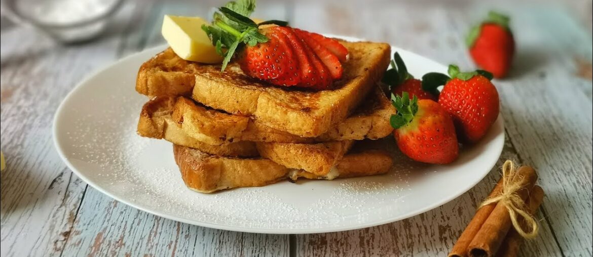 Classic French Toast I 5 Mins Quick & Easy Breakfast Recipe #frenchtoast#breadtoast #breakfastideas