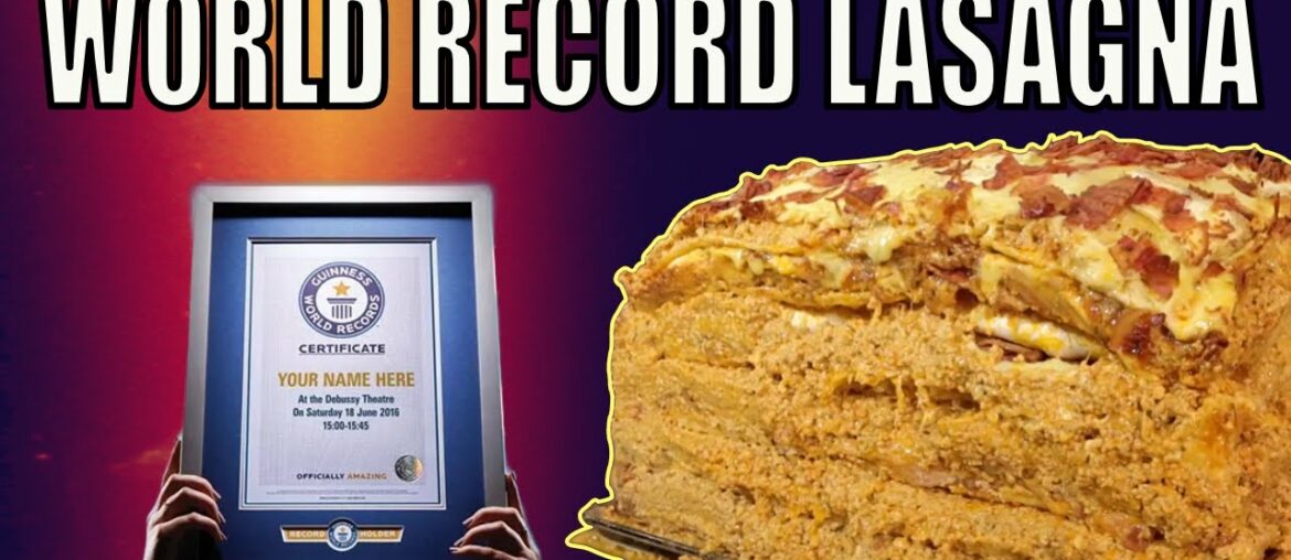World's Largest Lasagna