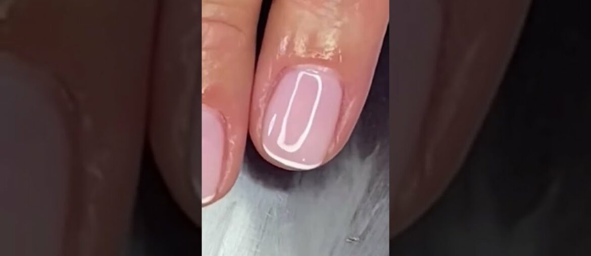 BEST TOOL FOR A PERFECT FRENCH MANICURE #shorts