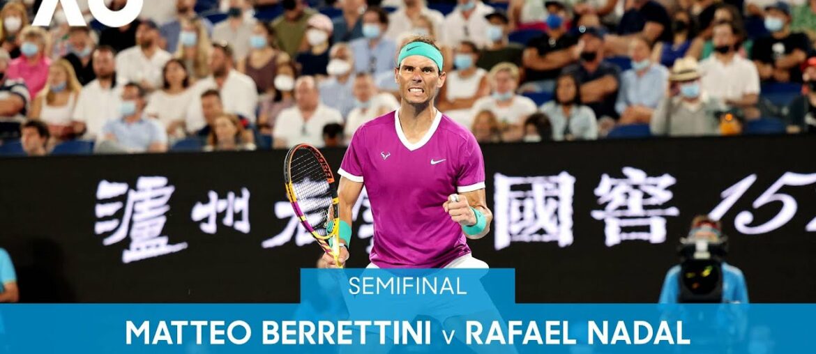 Matteo Berrettini v Rafael Nadal Extended Highlights (SF) | Australian Open 2022