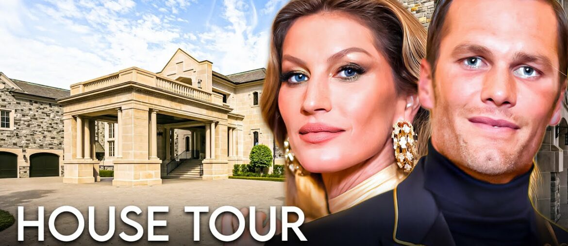 Tom Brady & Gisele Bundchen | House Tour | $29 Million Florida Mansion & More