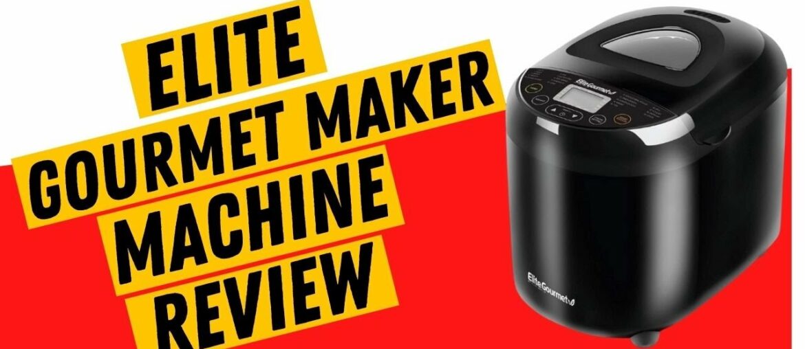 Elite Gourmet Maxi-Matic EBM8103B Programmable Bread Maker Machine Elite Gourmet Maxi-Matic EBM8103B Programmable Bread Maker Machine