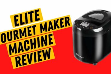 Elite Gourmet Maxi-Matic EBM8103B Programmable Bread Maker Machine