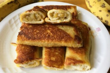 Banana Bread Toast | Healthy Breakfast Recipe | French Toast | Evening Snacks Recipe