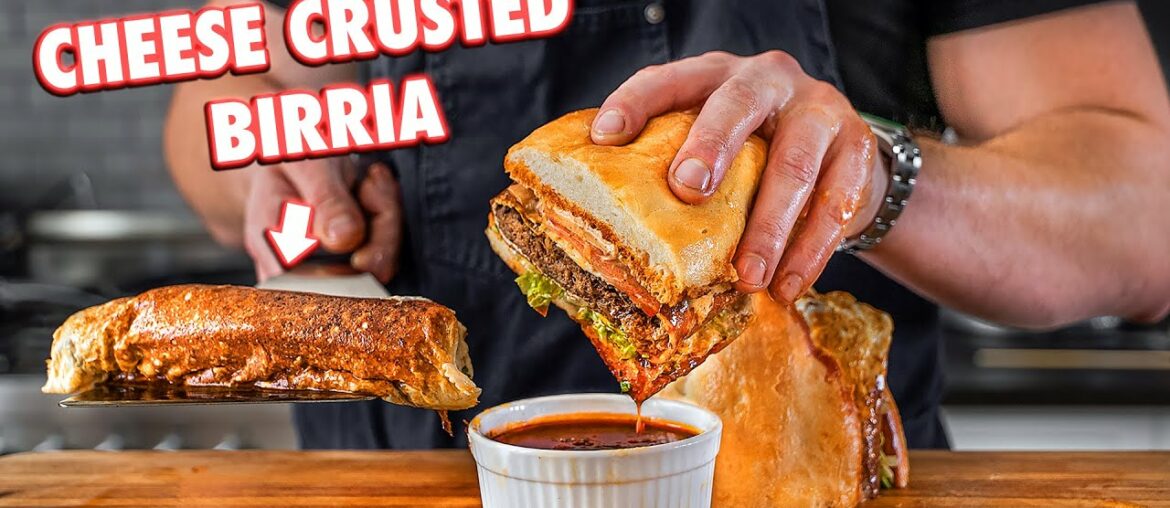 The Juiciest Birria Torta Sandwich (With Cheese Crust) The Juiciest Birria Torta Sandwich (With Cheese Crust)