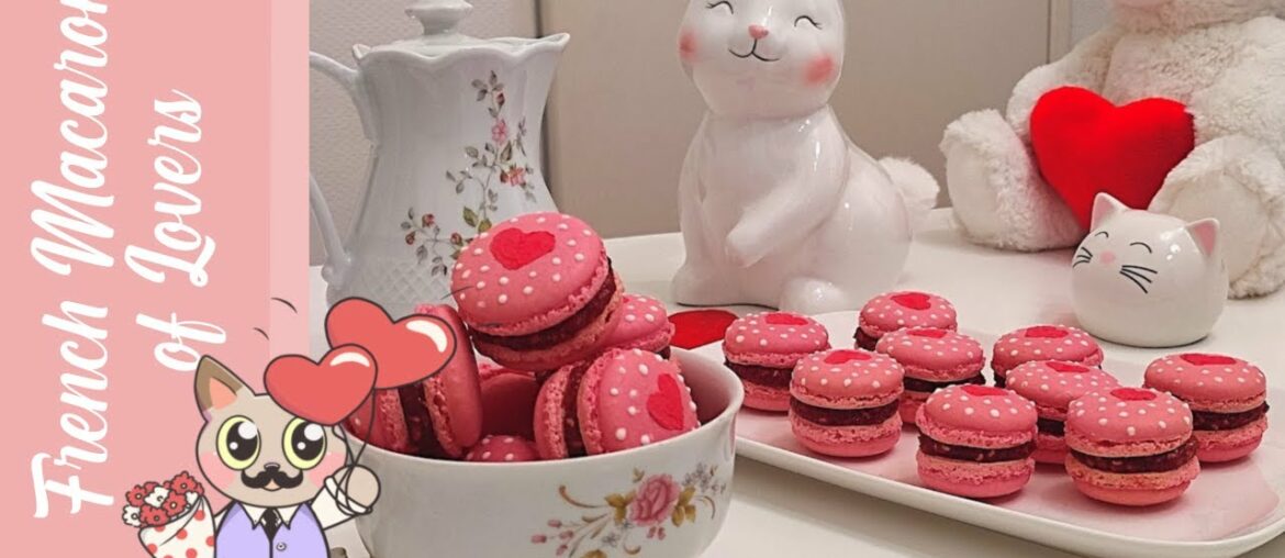 The perfect gift for Valentine's Day ! Delicious little raspberry sweets : the Macarons of Lovers ! The perfect gift for Valentine's Day ! Delicious little raspberry sweets : the Macarons of Lovers !